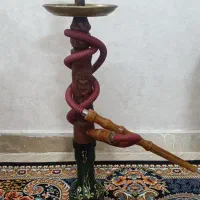 قلیون تنه چوبی