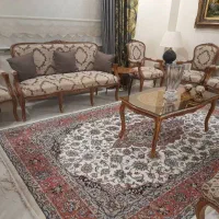 ست مبل نه نفره همراه میز نهار خوری هشت نفره|مبلمان خانگی و میز عسلی|تهران, تهران‌نو|دیوار