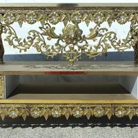 میز تلویزیون برنجی