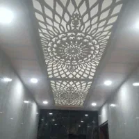 اجرای دکوراسیون داخلی پی وی سی تایل ماربل شیت