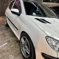 پژو ۲۰۶ تیپ ۲ مدل ۱۳۹۶ با لوازم|خودرو سواری و وانت|شاهین‌شهر, خانه کارگر|دیوار