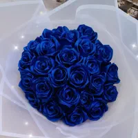 گل روز روبانی|گل مصنوعی|تاکستان, |دیوار