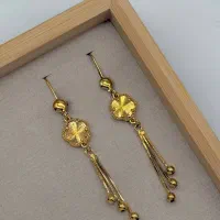 گوشواره طرح طلا رنگ ثابت|بدلیجات|دزفول, |دیوار
