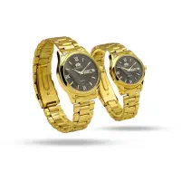 ست ساعت مردانه وزنانه استیل