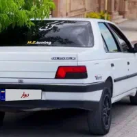 پژو سفید سفارشی