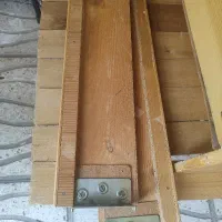 تخت یک نفره چوبی