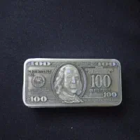 فندک کشویی طرح دلار