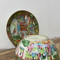 کاسه بشقاب قاجاری