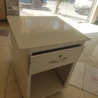 میز کار MDF  سفید