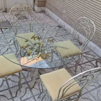 میز نهارخوری|میز و صندلی غذاخوری|مشهد, شهید مطهری|دیوار