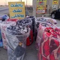 شاه نشین تک وعده ۷ تیکه ولاحاف کرسی|رختخواب، بالش، پتو|رباطکریم, انجم آباد|دیوار