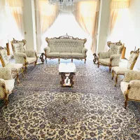 مبل استیل سلطنتی ۷ نفره