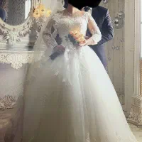 لباس عروس فاخر و زیباا