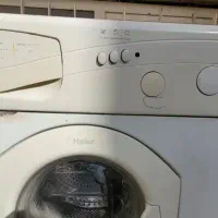 ماشین لباسشویی هایر ۵ کیلویی|ماشین لباسشویی و خشککن لباس|قم, سراجه (۱۵ خرداد)|دیوار