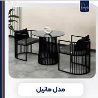 میز و صندلی کافه رستورانی مدل مانیل کیفیت A+