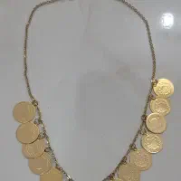 گردنبند سکه ای طرح قدیمی|بدلیجات|رشت, نظری|دیوار