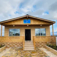 ویلا باغ همکف 250 متری شهرک برند نماچوب