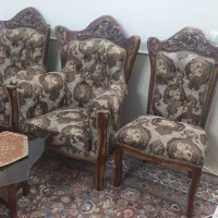مبل سلطنتی 9 نفره در حد نو