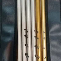 فلوت استیل ایرانی همراه با کاور