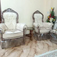 مبل و مبلمان سلطنتی ۹نفره درحد نو باسه میز|مبلمان خانگی و میز عسلی|مشهد, شهرک رازی (شهرک غرب)|دیوار