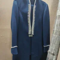 کت و شلوار آبی نفتی