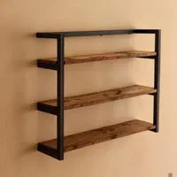 استند سه طبقه ای دیواری وزمینی|کتابخانه، شلف، قفسههای دیواری|قم, ولیعصر|دیوار