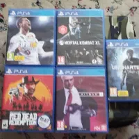 بازی اورجینال PS4و Hitman2 Uncharted4 Evil