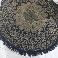 فرشینه ماشینی سه متری سرمه‌ای تمیز|فرش|بومهن, |دیوار