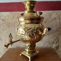 سرویس سماور ذغالی 6 لیتری|سماور، چایساز، قهوهساز|میاندوآب, |دیوار