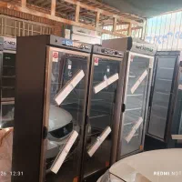 یخچال فروشگاهی مغازه ای ایستاده ویترینی تک در