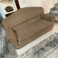 مبل ۷ نفره راحتی|مبلمان خانگی و میز عسلی|فرح آباد, |دیوار