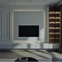 کابینت ام دی اف کمددیواری تیوی وال MDFتی وی روم|خدمات پیشه و مهارت|تهران, نیروی هوایی (پیروزی)|دیوار