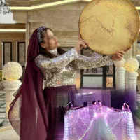 دفنوازان و فرشته های نورانی مَه دُخت