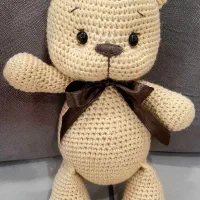 عروسک خرسی بافتنی
