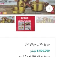 زودپز تفال فرانسه|ظروف پخت‌وپز|شیراز, زرگری|دیوار