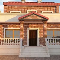 شاگرد آجرنما و سنگ کار