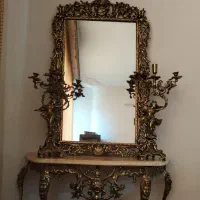 اینه شمعدان و کنسول