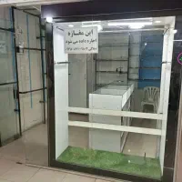 ویترین ام دی اف مغازه پوشاک در حدنو