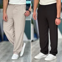 شلوار‌ پارچه ای لینن زارا بگ/باضمانت/ارسال رایگان