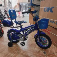 دوچرخه سایز ۱۲ کودک آبی پسرانه ودخترانه درحدنو|دوچرخه، اسکیت، اسکوتر|اصفهان, باغ فدک|دیوار