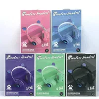 هدفون گربه ای چراغدار بلوتوثی مدل MZ-023 اصلی