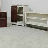 کابینت فلزی پایین و بالا 4عدد