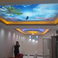 نقاشی ساختمان بلکا پتینه مولتی کالر کاغذ دیواری|خدمات پیشه و مهارت|ری, دولتآباد|دیوار