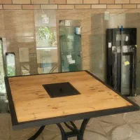 میز ترمو وود و روستیک گردو|میز و صندلی غذاخوری|پاکدشت, پاکدشت (مامازند)|دیوار