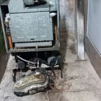 پکیچ ایران رادیاتور.  نیمه سوخته|آبگرمکن، پکیج، شوفاژ|بجنورد, |دیوار