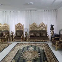 یک دست مبل 6 نفره پادشاهی سفارشی نو