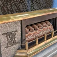 بخاری گازی سوز شومینه ای|بخاری، هیتر، شومینه|بهبهان, |دیوار