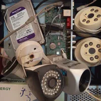 دوربین مدار بسته چهار کانال هارد 2TB