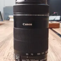 دوربین 700D Canon به همراه لنز 55-250 بعلاوه کیف|دوربین عکاسی و فیلم‌برداری|تهران, جردن|دیوار