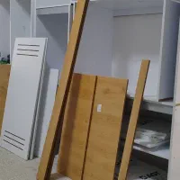 کابینت مات  سفید گردویی /استفاده نشده/(دست دوم)|مصالح و تجهیزات ساختمان|شیراز, شهرک سراج‎|دیوار